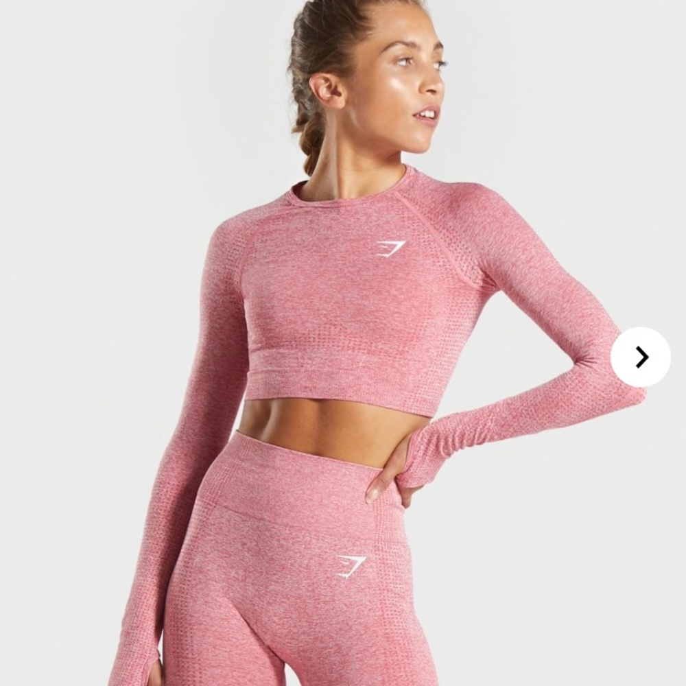 Vital Seamless Crop Top - Never Worn